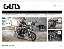 Tablet Screenshot of gunswear.com